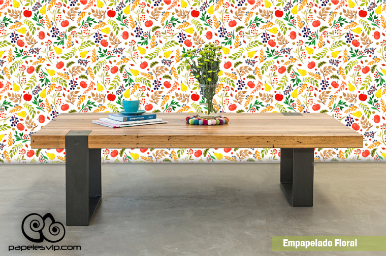 empapelado Floral